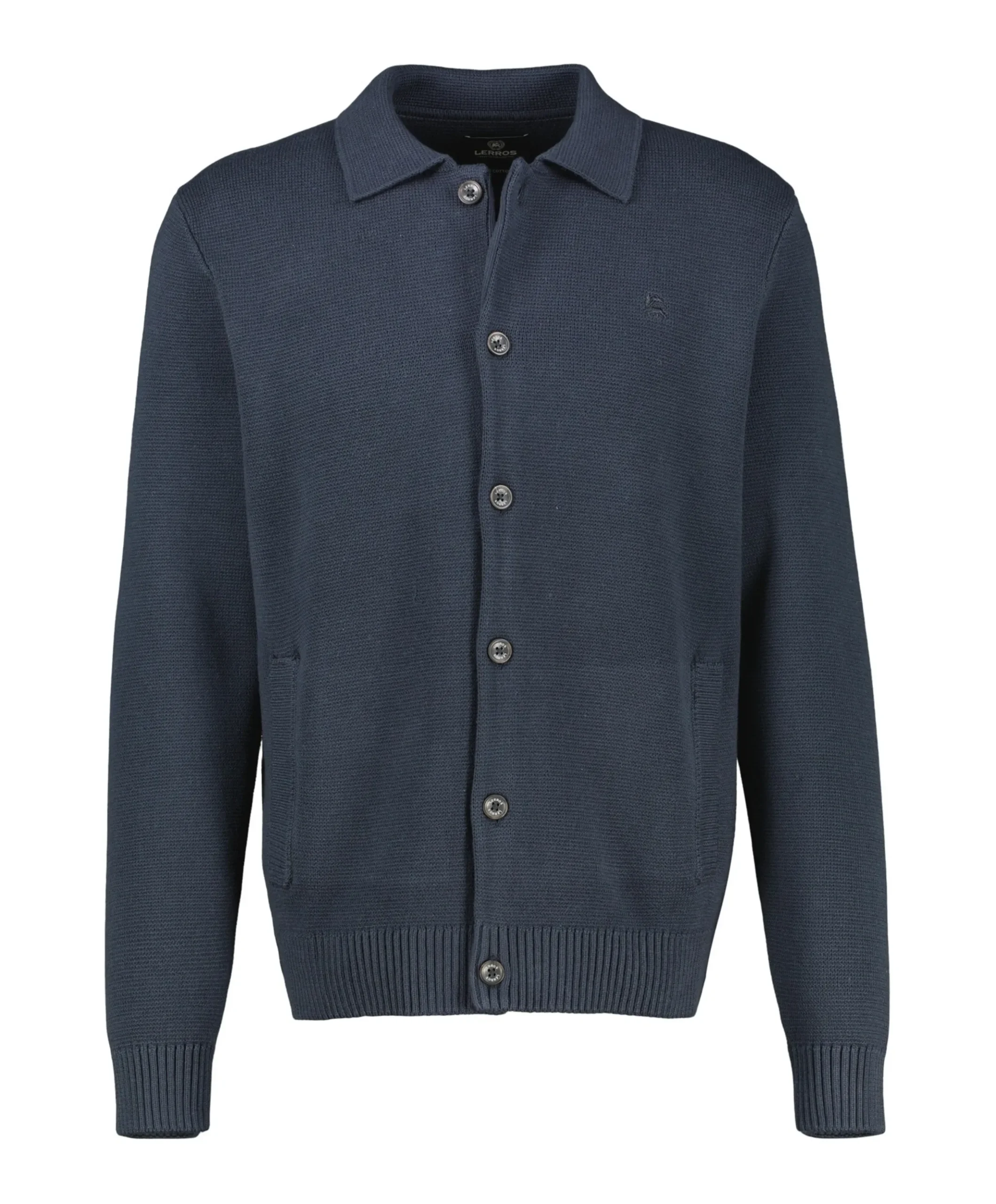 Heren vest blauw