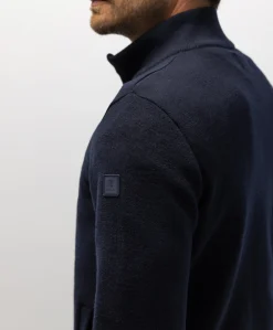 Heren vest blauw