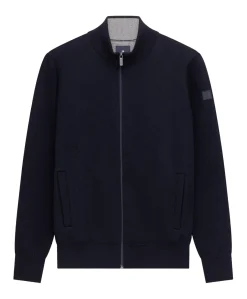 Heren vest blauw