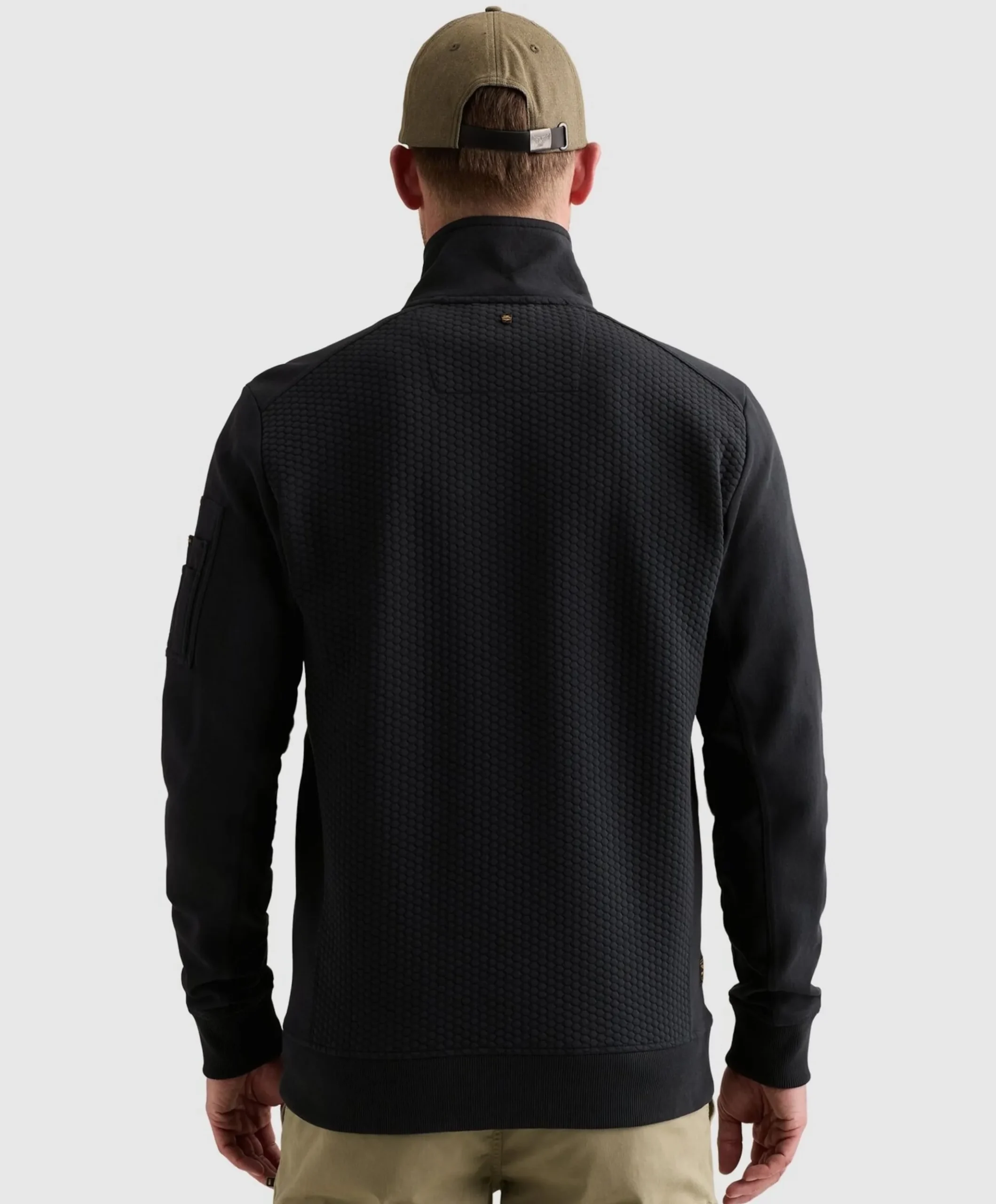 Heren vest blauw