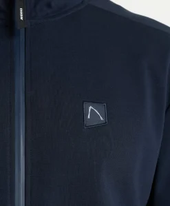 Heren vest blauw