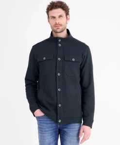Heren vest blauw