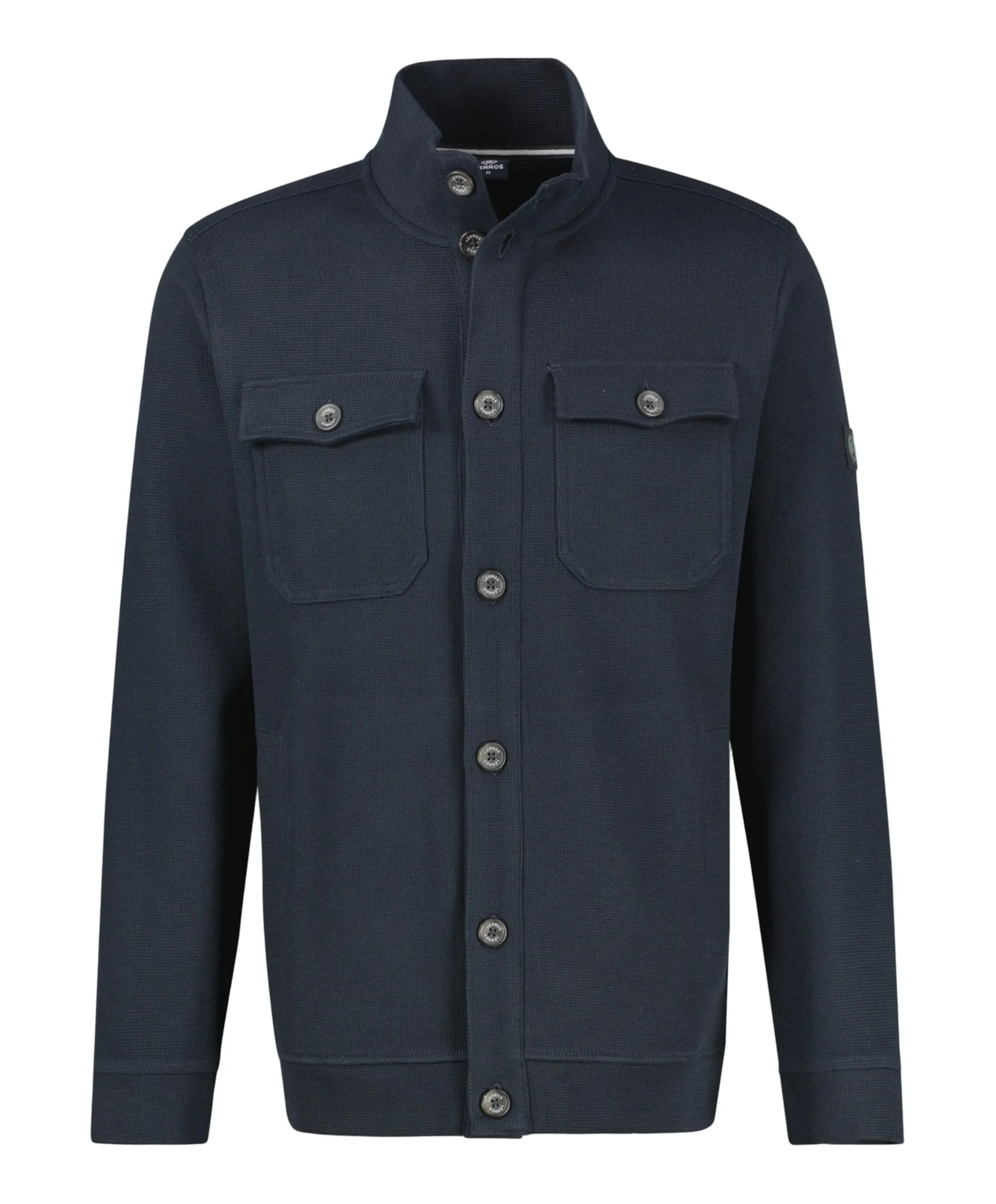 Heren vest blauw
