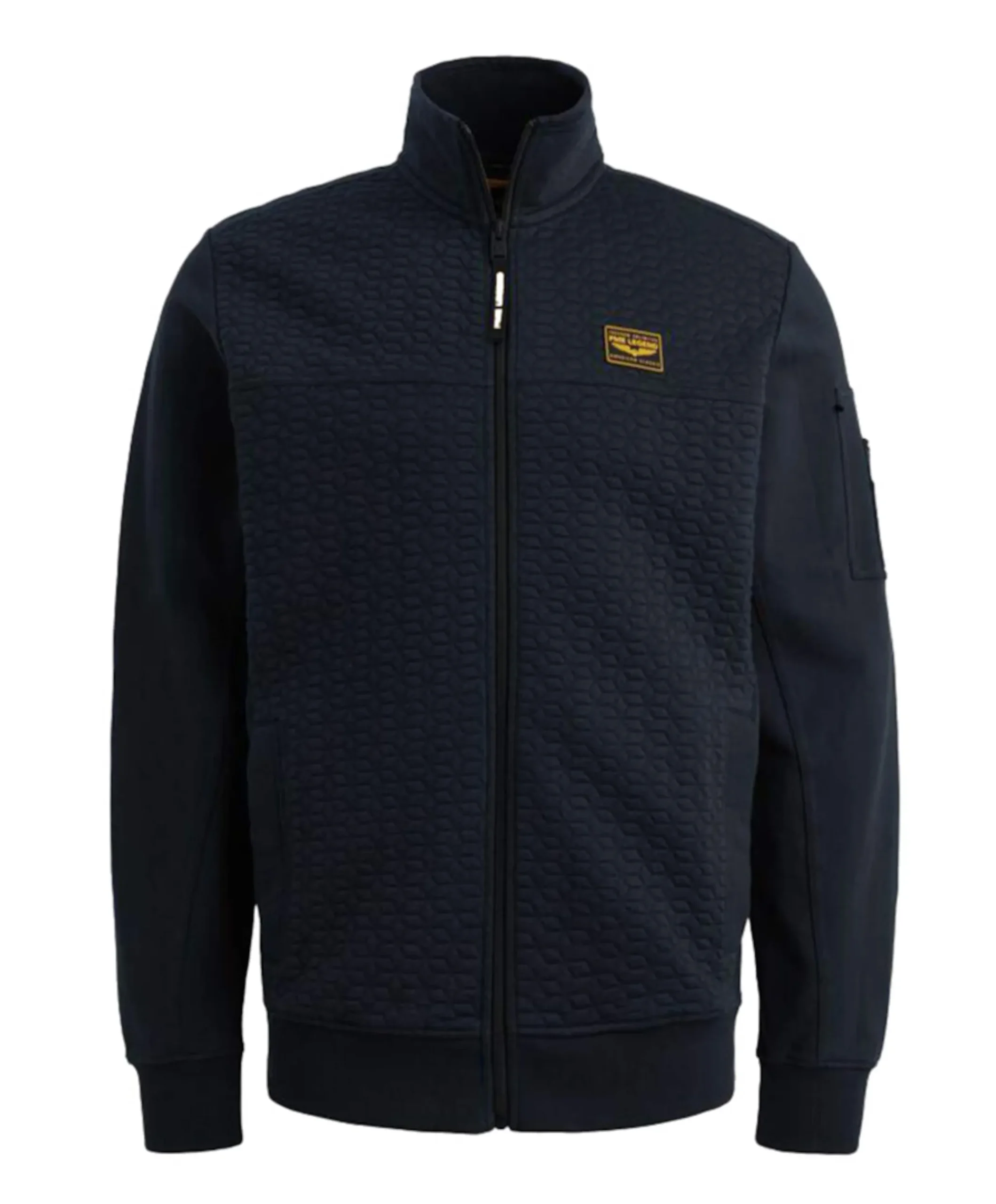 Heren vest blauw