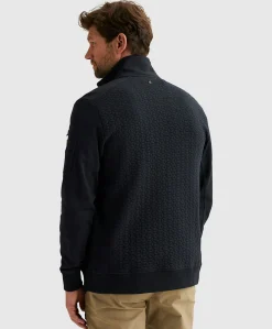 Heren vest blauw