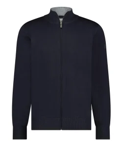 Heren vest blauw