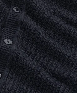 Heren vest blauw