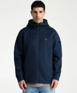 Heren vest blauw