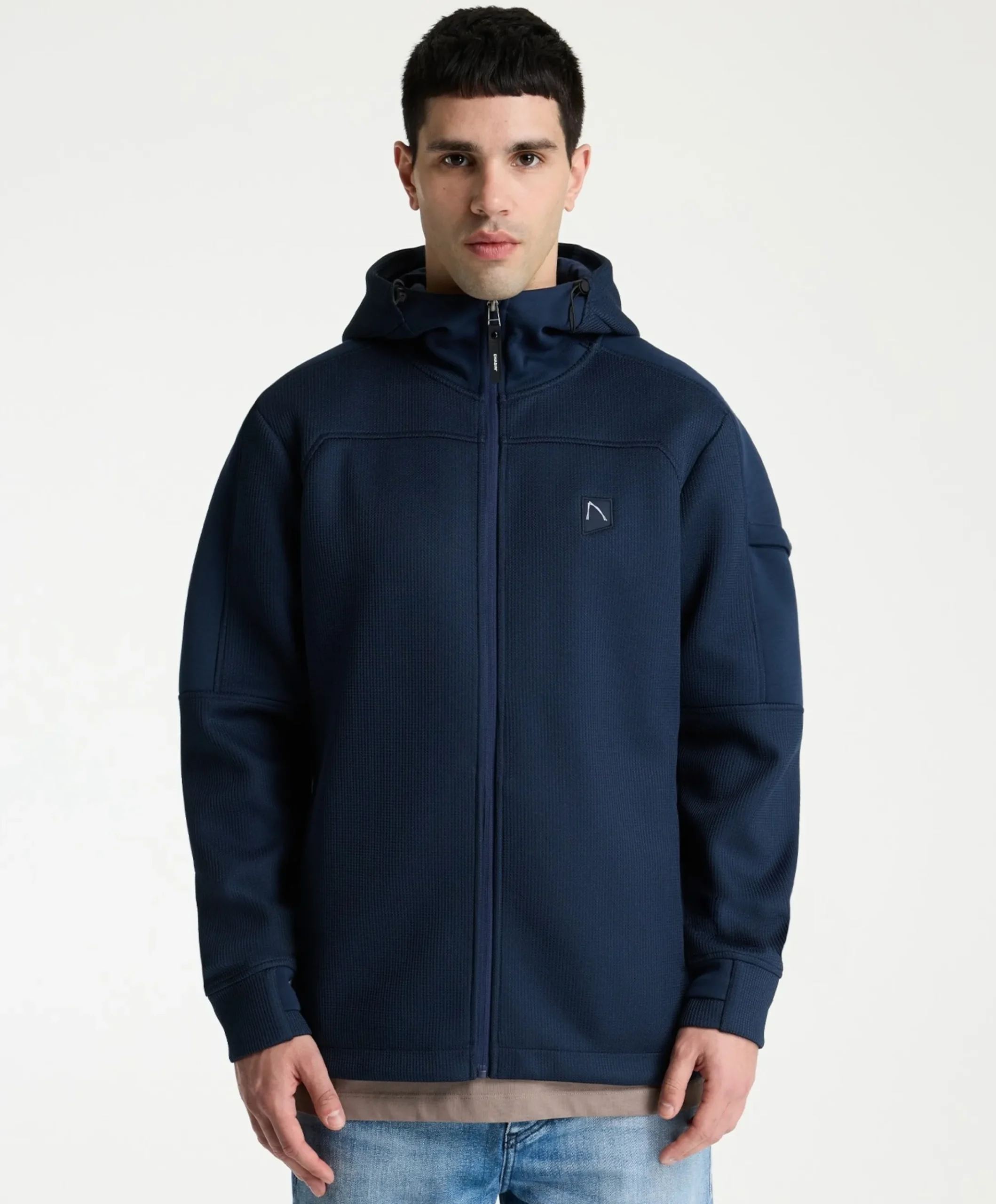 Heren vest blauw