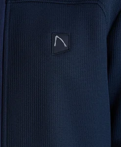 Heren vest blauw