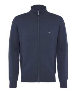 Heren vest blauw