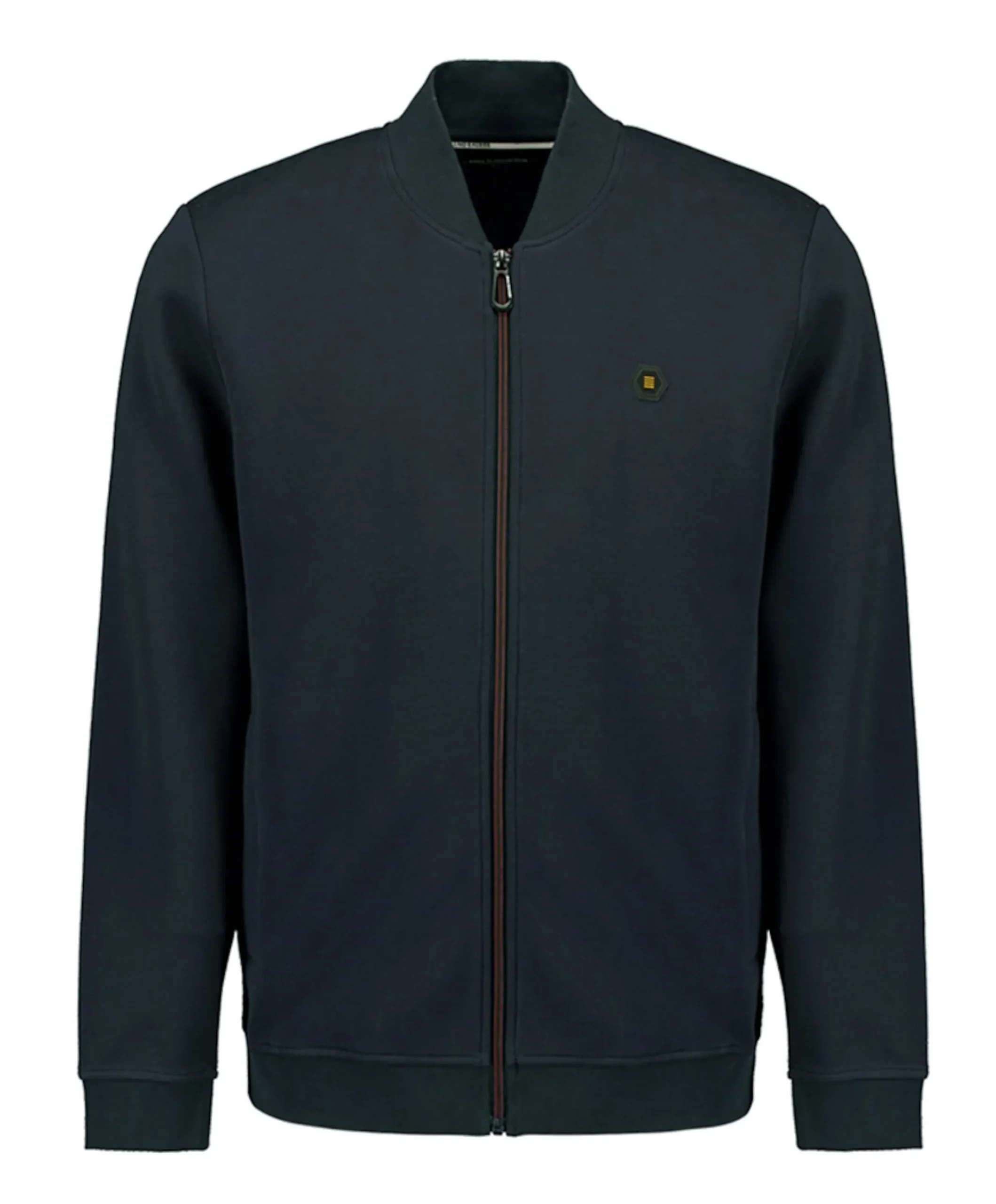 Heren vest blauw
