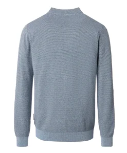 Heren vest blauw