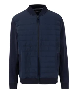 Heren vest blauw