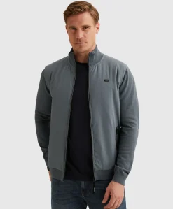 Heren vest blauw