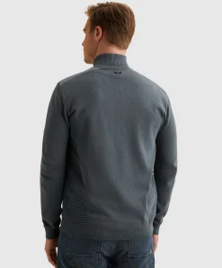 Heren vest blauw
