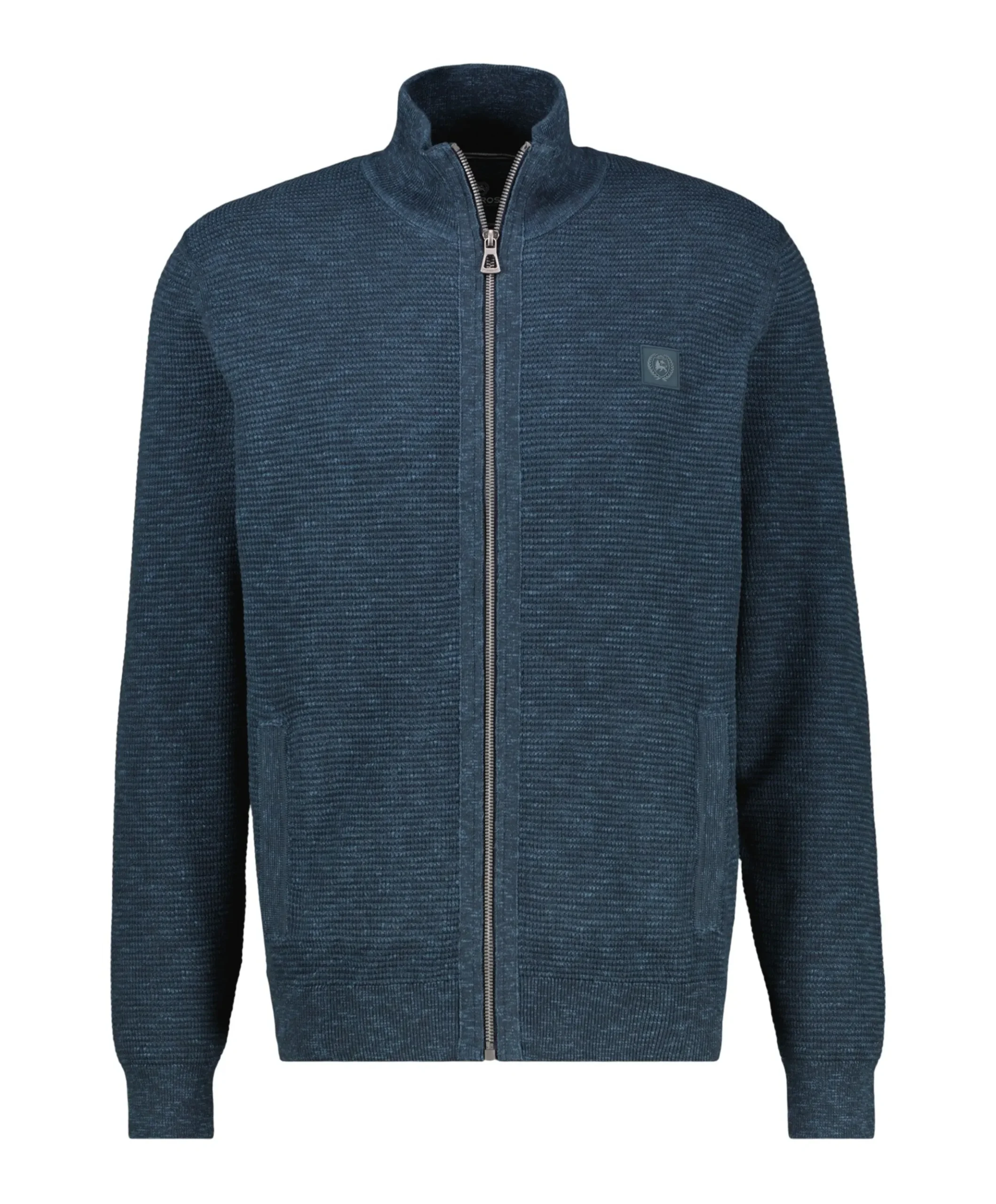 Heren vest blauw