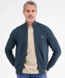 Heren vest blauw