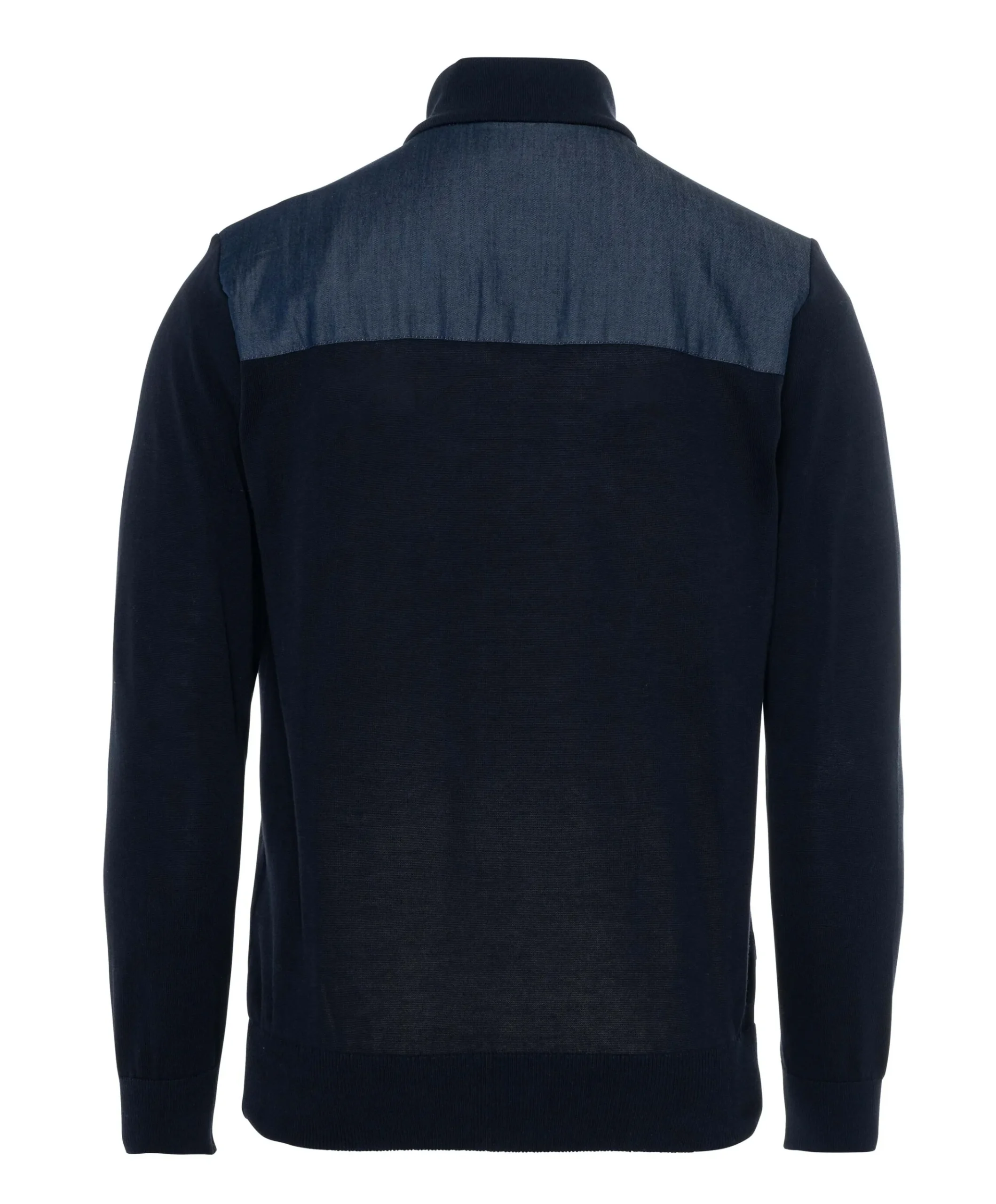 Heren vest blauw