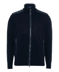 Heren vest blauw