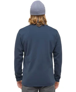 Heren vest blauw