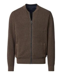 Heren vest bruin