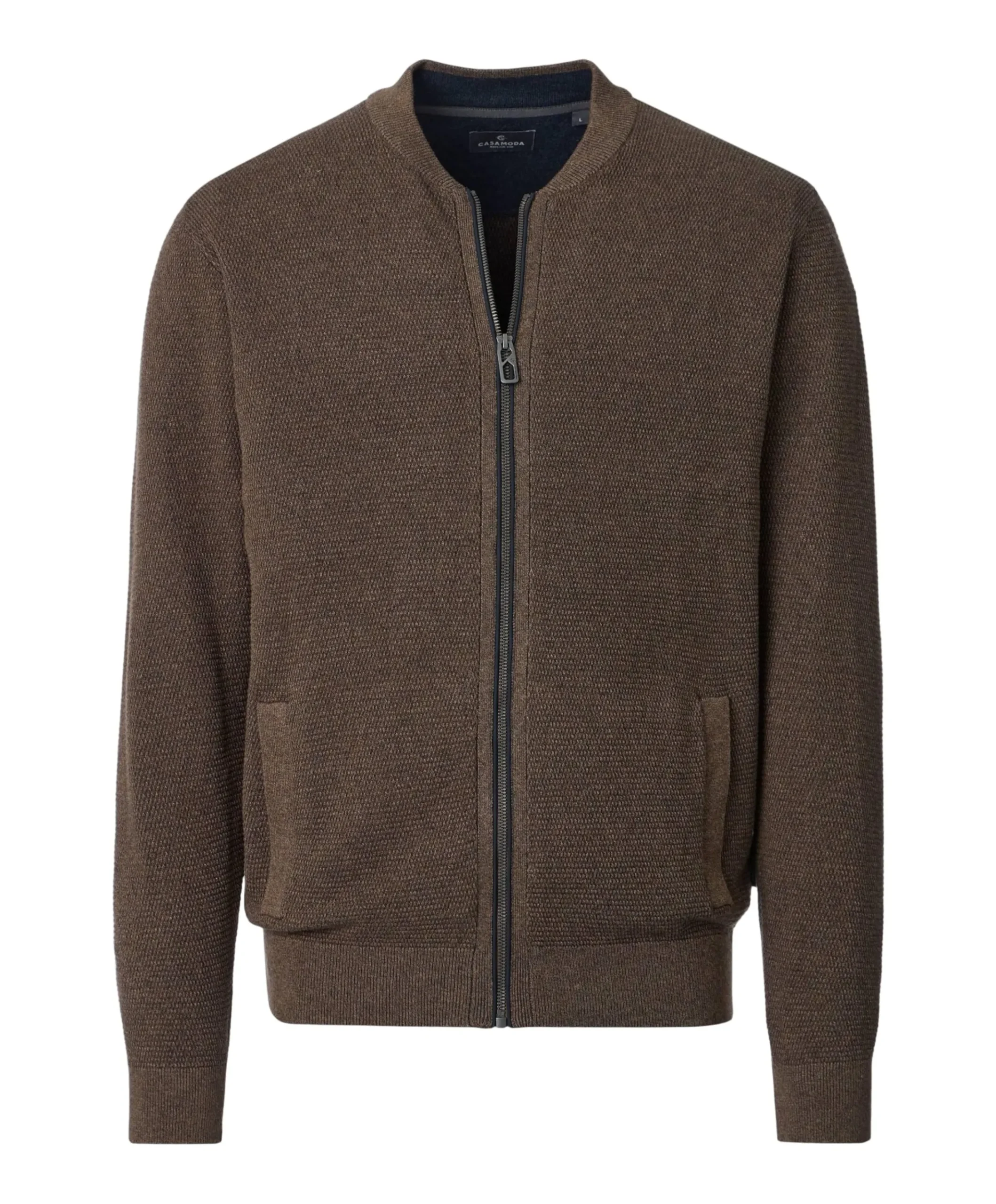 Heren vest bruin