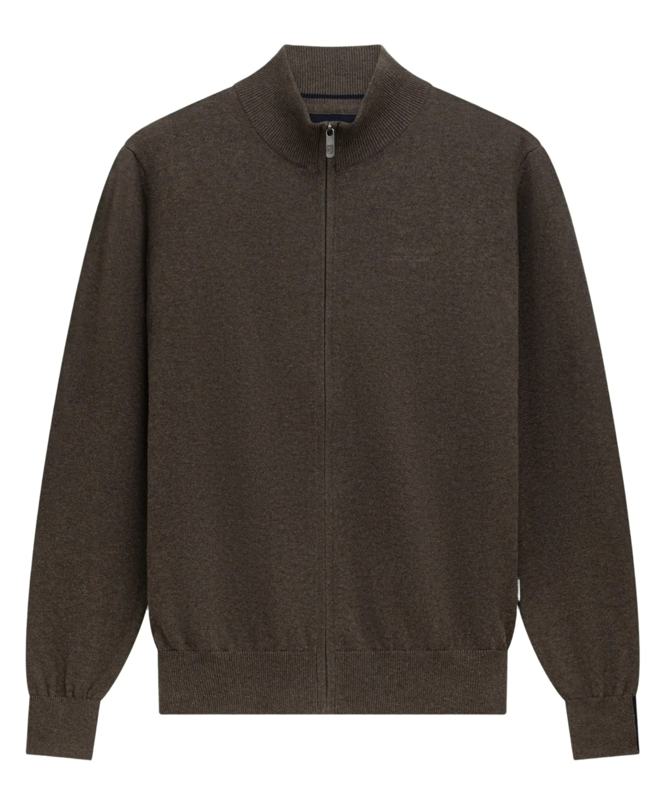 Heren vest bruin