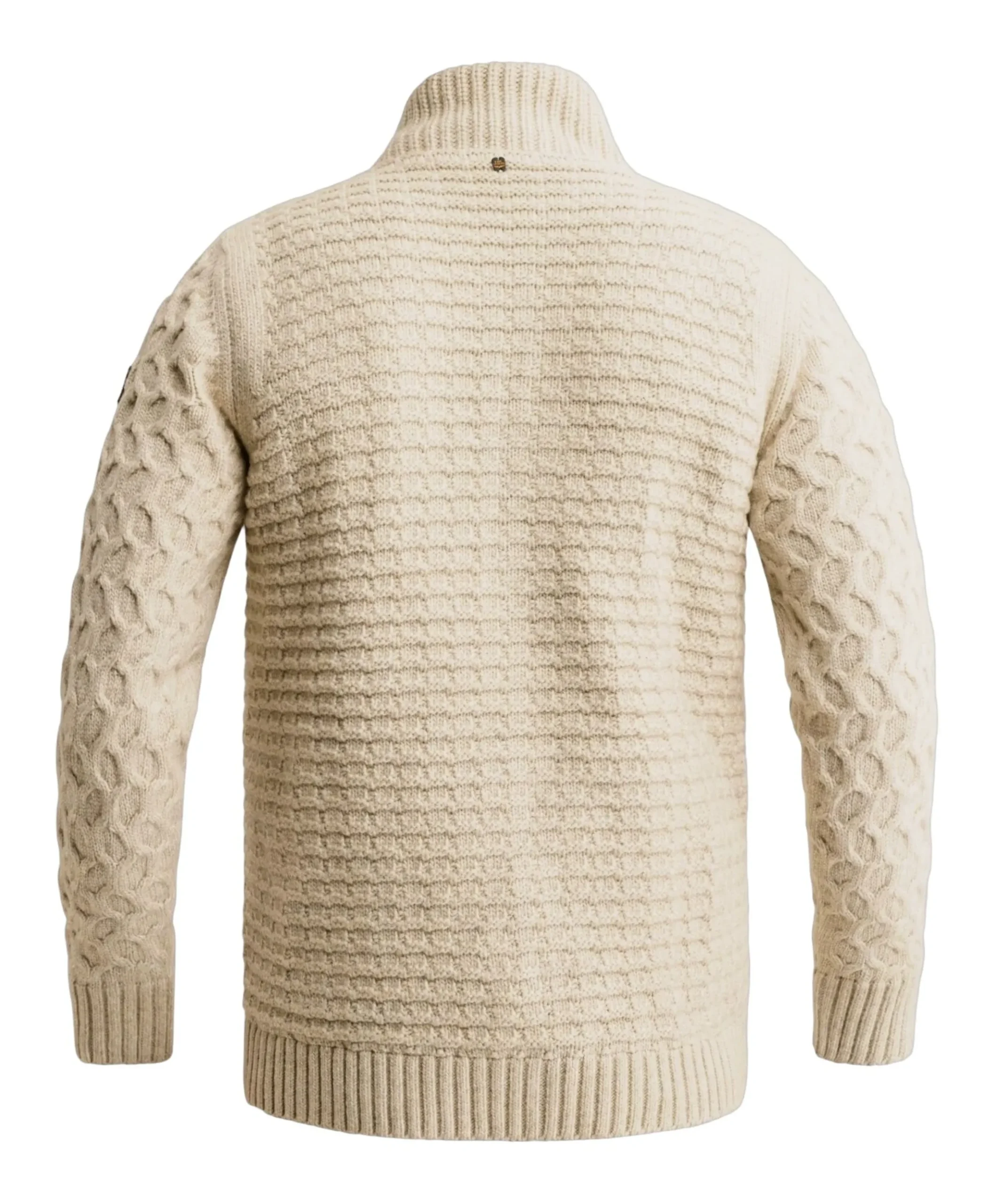 Heren vest ecru