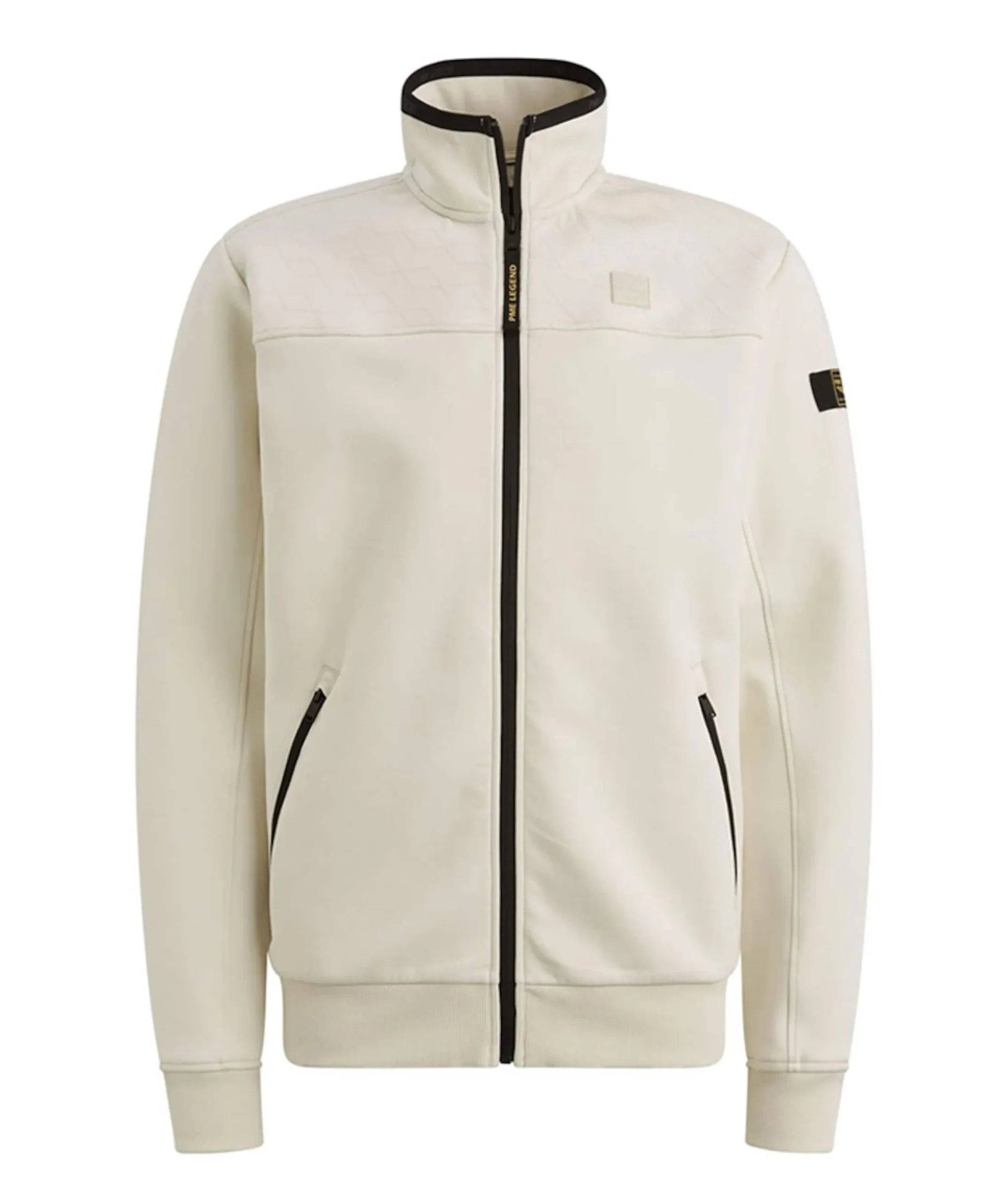 Heren vest ecru