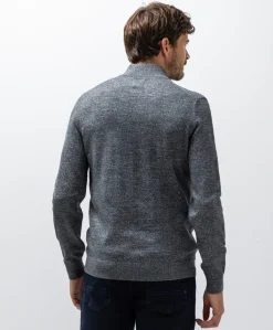 Heren vest grijs