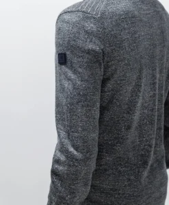 Heren vest grijs