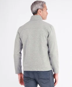 Heren vest grijs