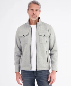 Heren vest grijs