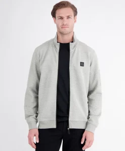 Heren vest grijs