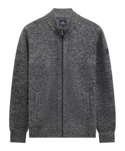 Heren vest grijs