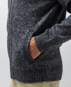 Heren vest grijs