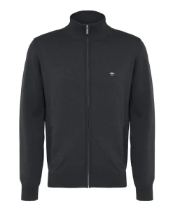 Heren vest grijs
