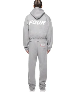 Heren vest grijs