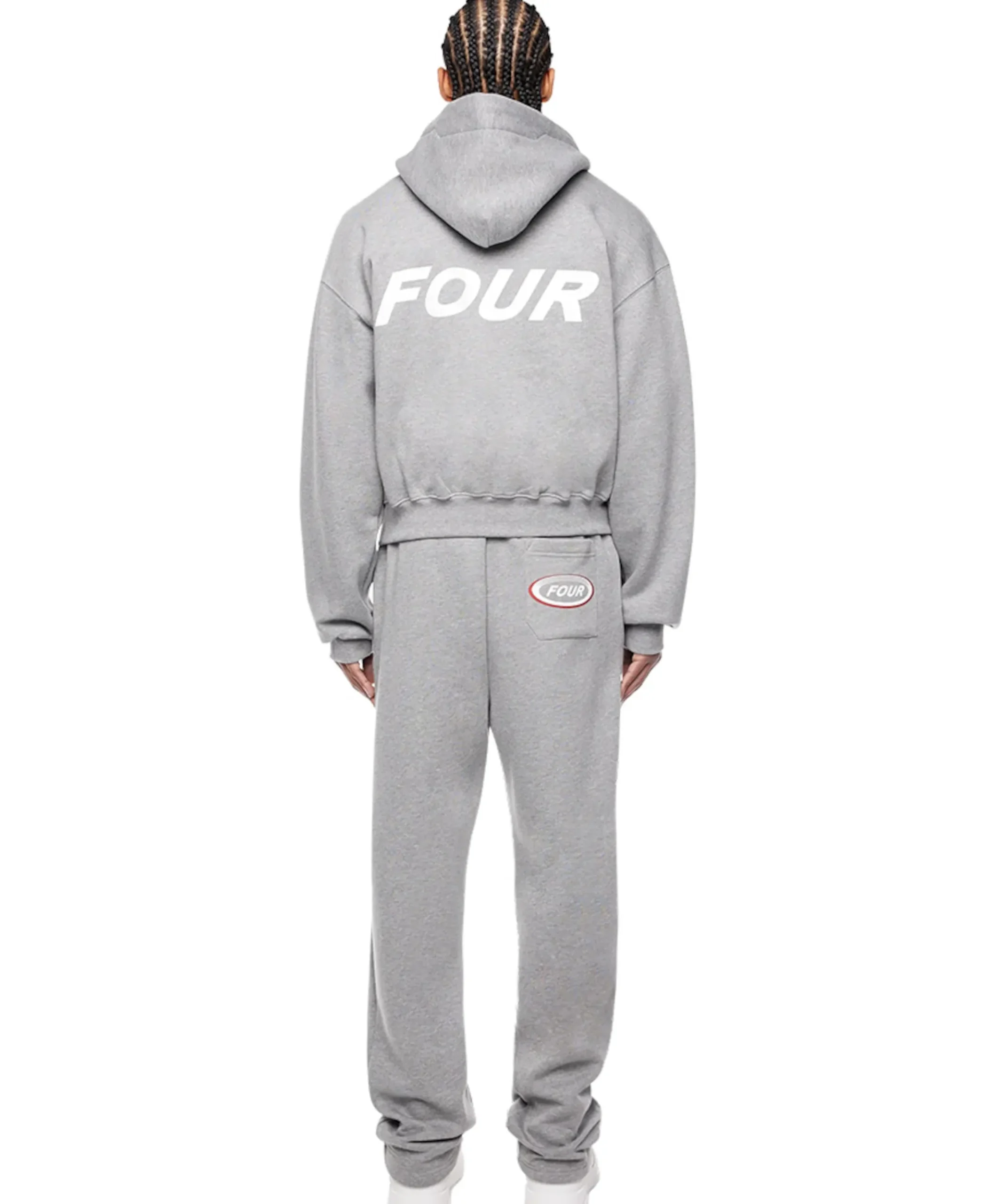 Heren vest grijs