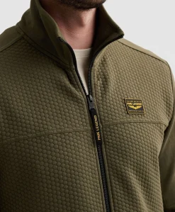 Heren vest groen