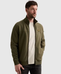 Heren vest groen
