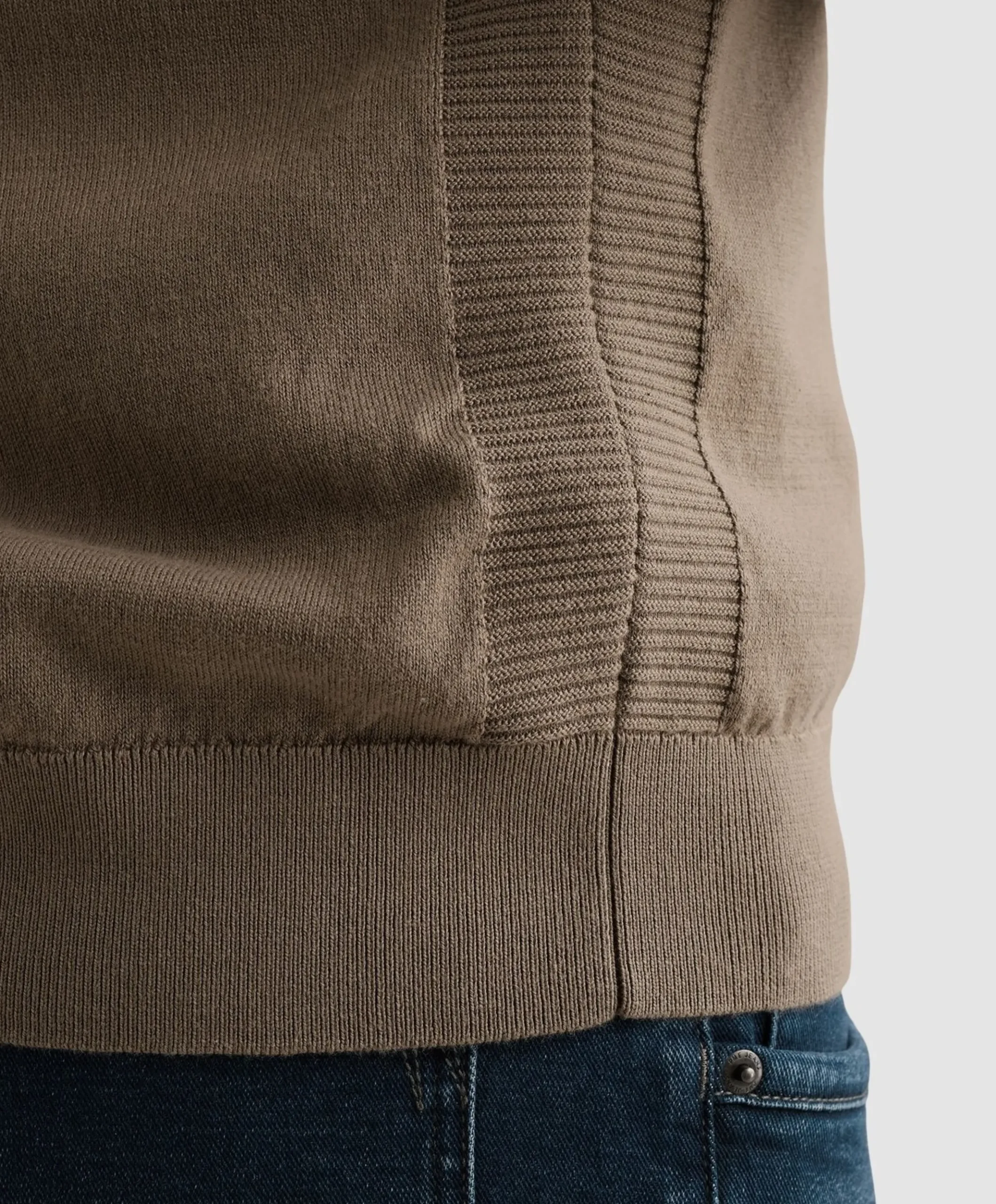 Heren vest groen