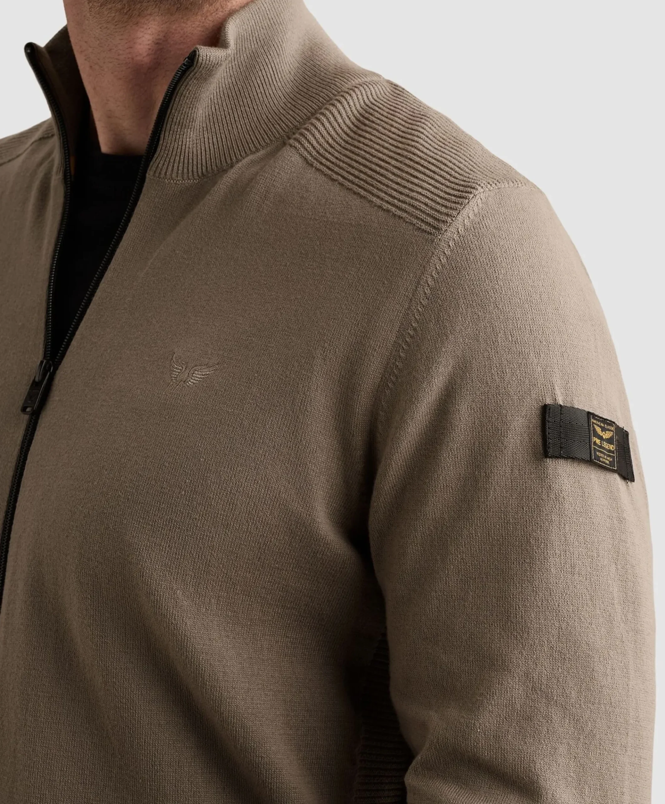 Heren vest groen