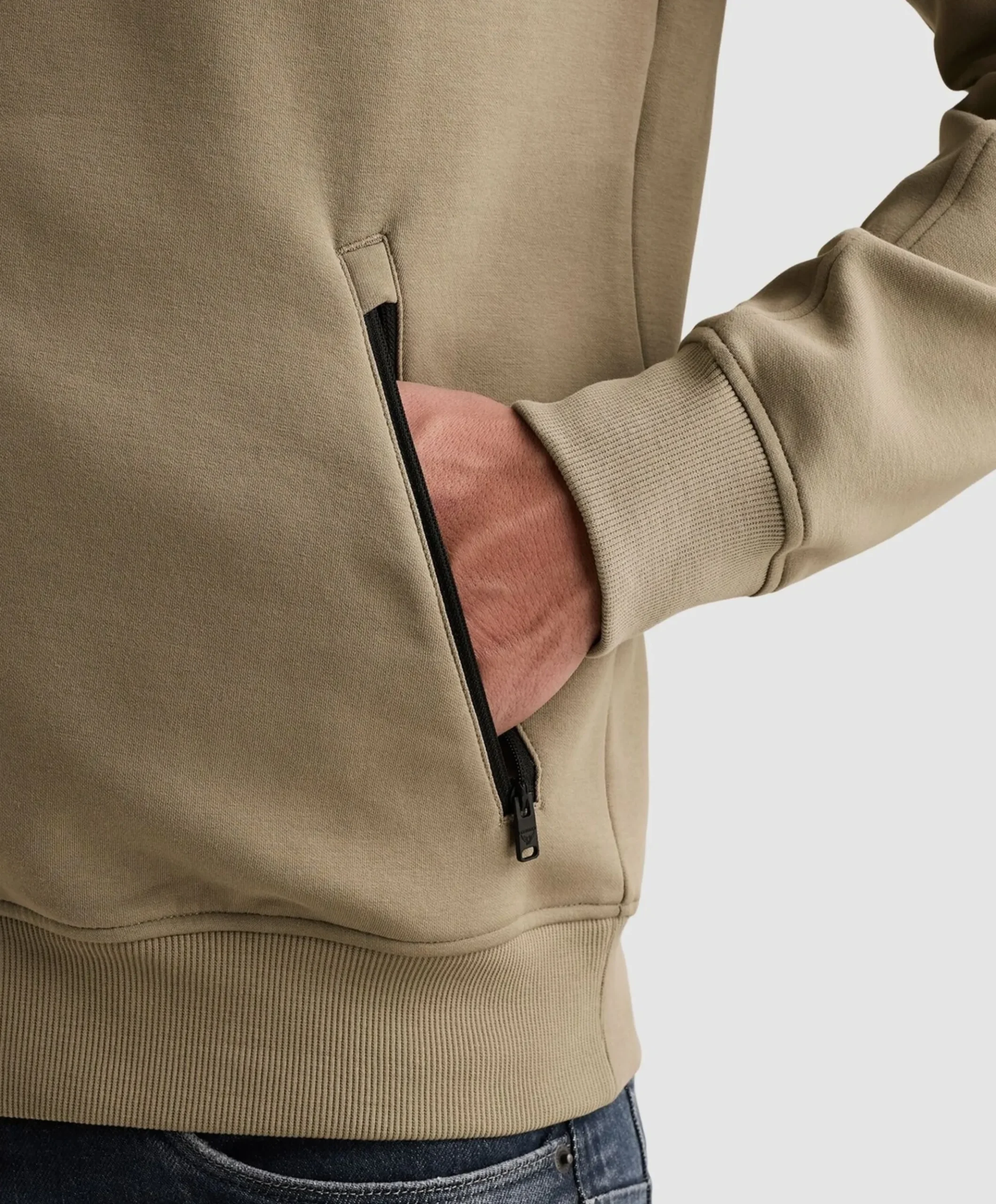 Heren vest groen