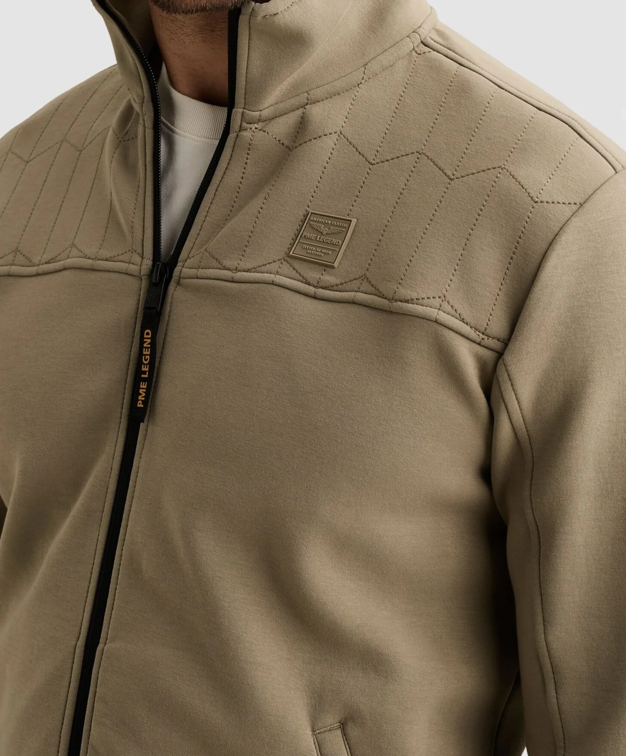 Heren vest groen