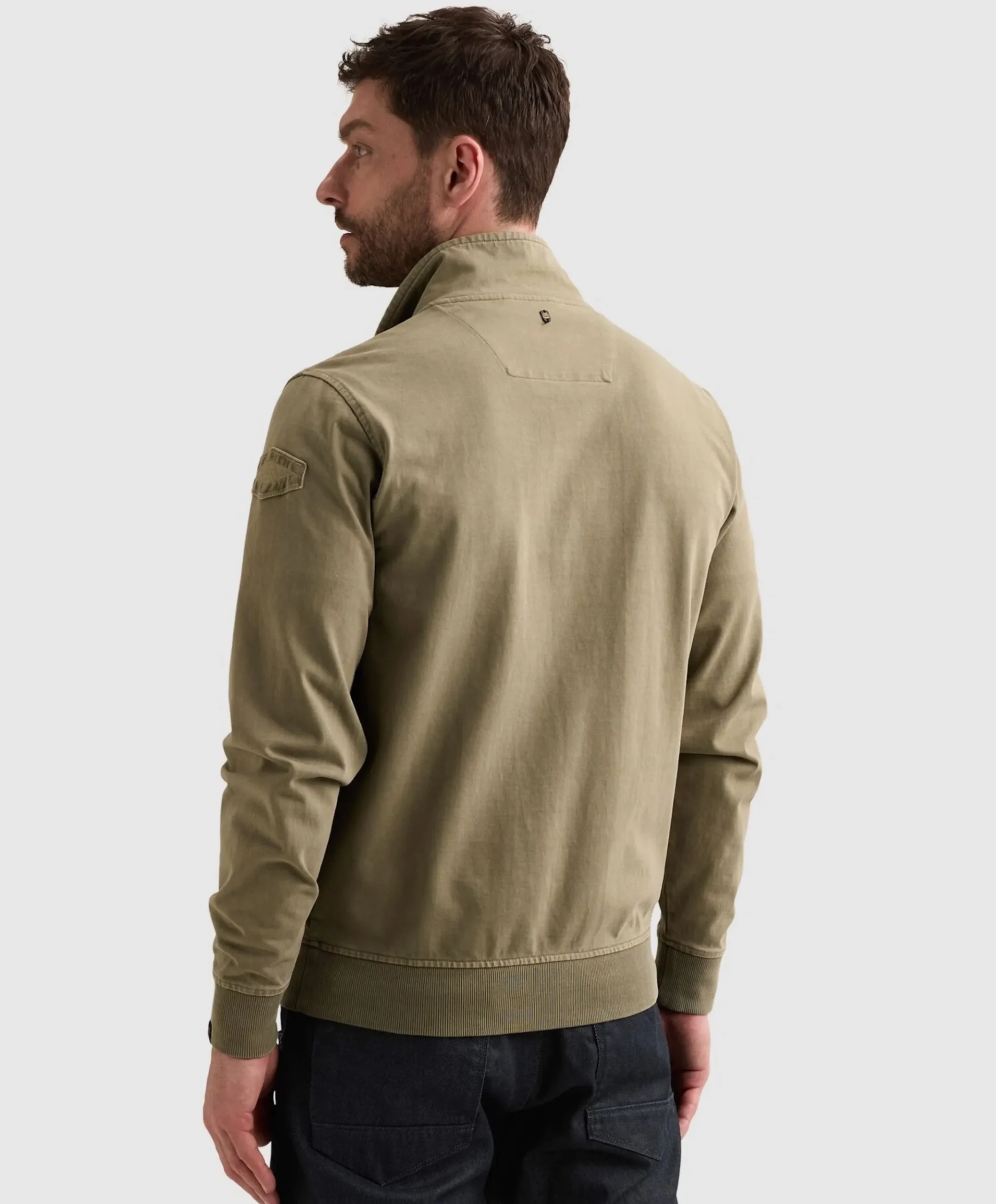 Heren vest groen