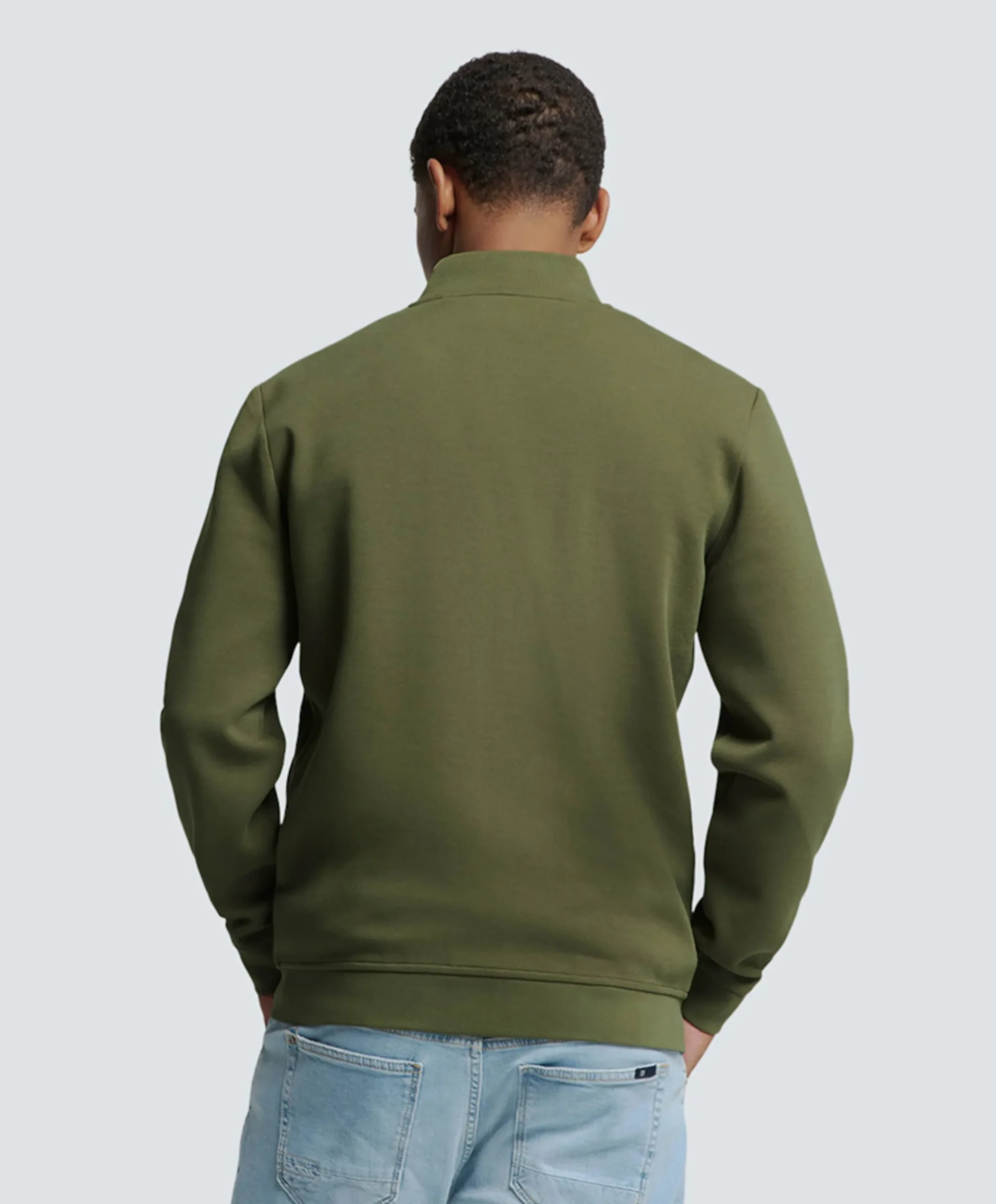 Heren vest groen