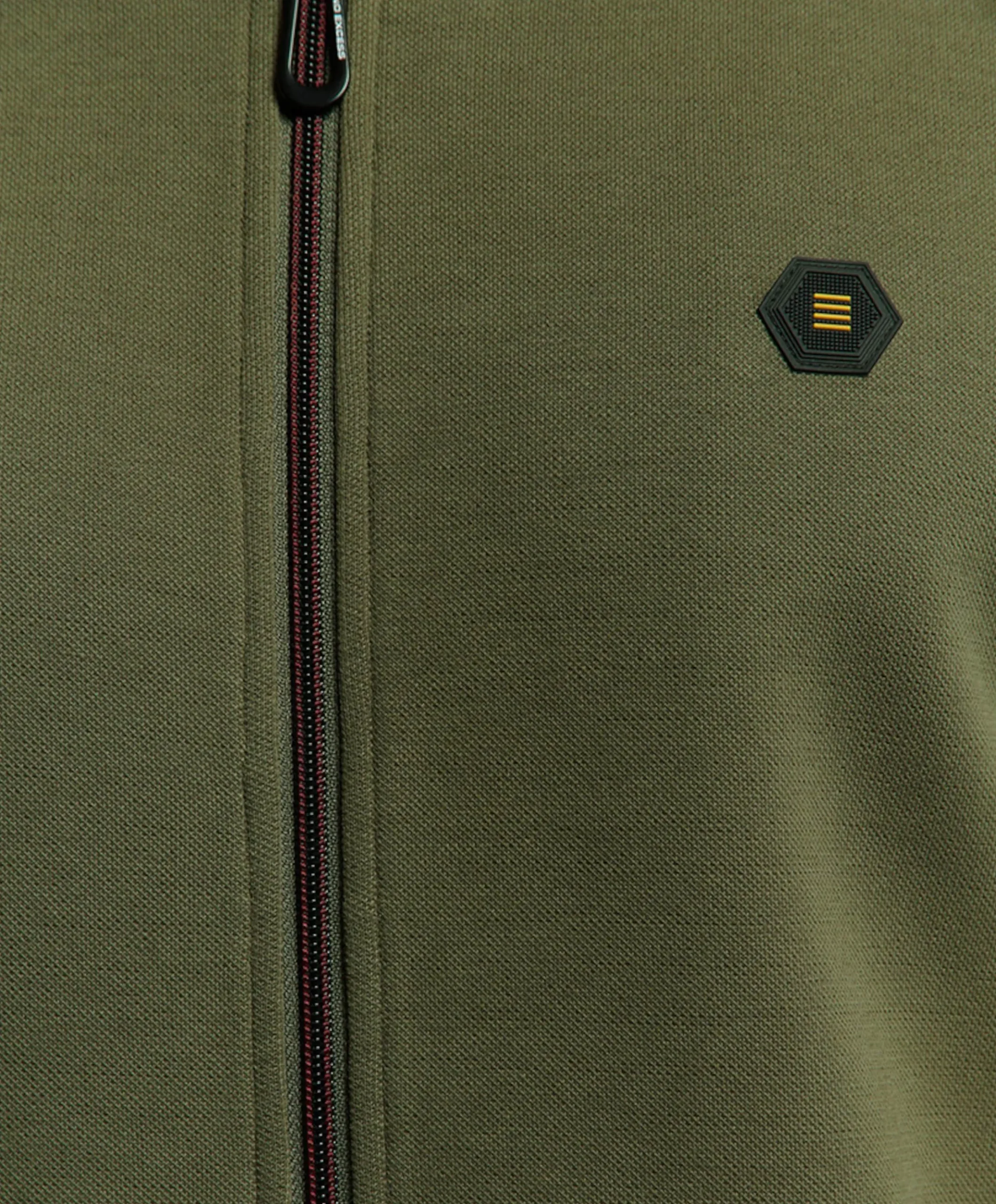 Heren vest groen