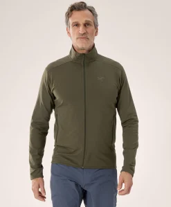 Heren vest groen